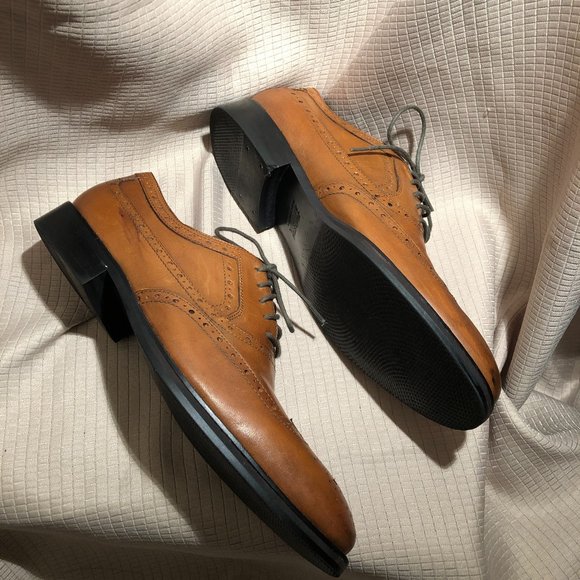 Johnston & Murphy brown leather oxford, 8.5 main image 10